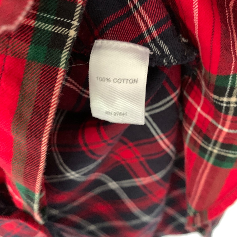 J. Jill Patchwork Plaid Button Down Tunic Shirt R… - image 7